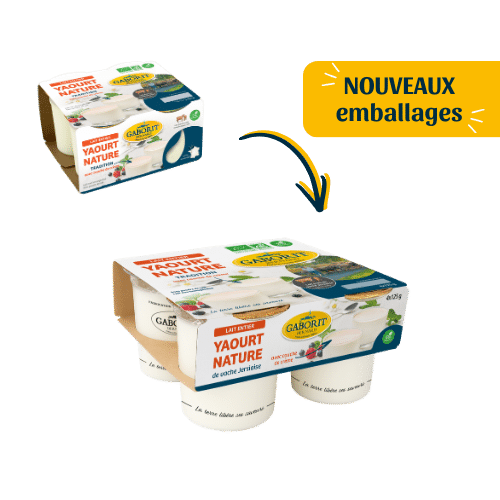 Yaourt nature au lait de Jersiaise bio