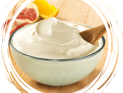 fromage blanc bio lissé, onctueux et brassé