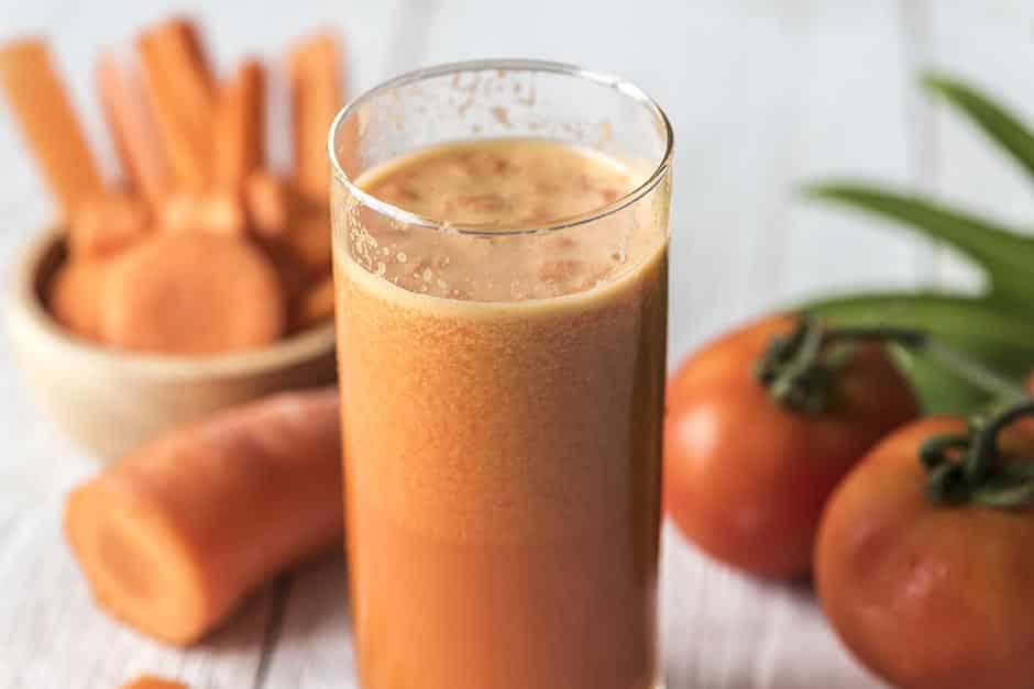 Smoothie carotte concombre