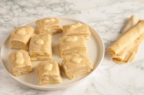 Recette millefeuille de crêpes