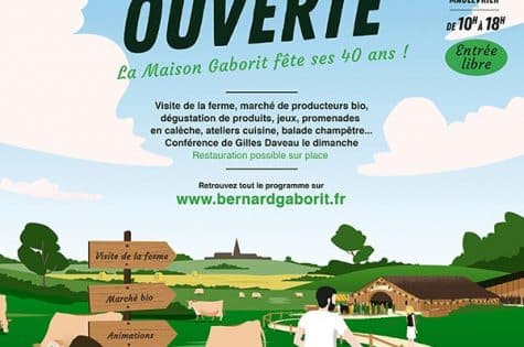 Affiche Ferme Bio Ouverte 49