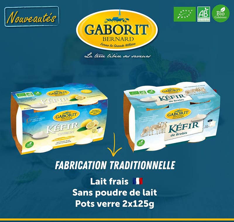 Kéfir citron et Kéfir brebis