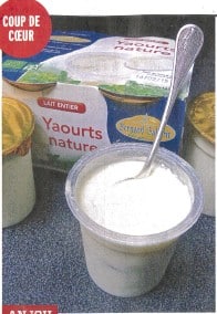Yaourt coup de coeur