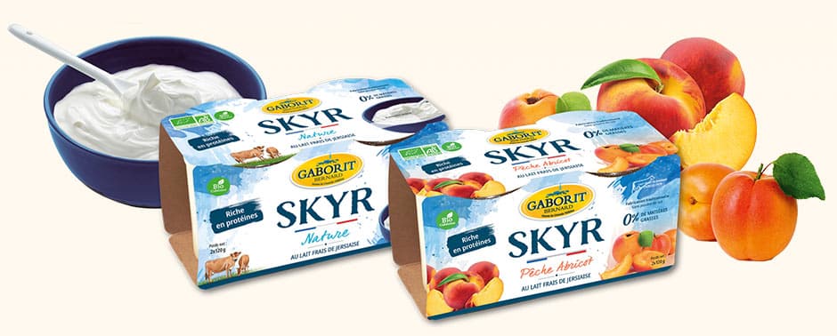 Skyr nature et skyr aux fruits