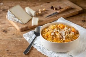 Risotto butternut chèvre et noisette