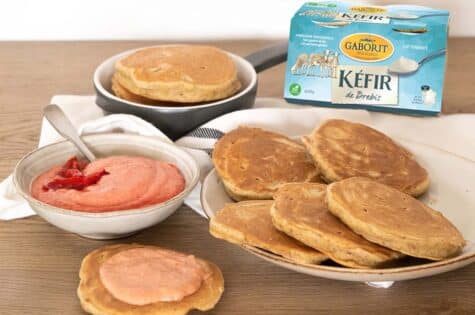 Recette blinis et tartinade tomates