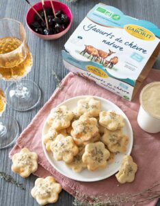 Sablés thym parmesan