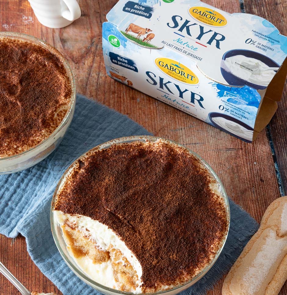 Recette tiramisu au skyr
